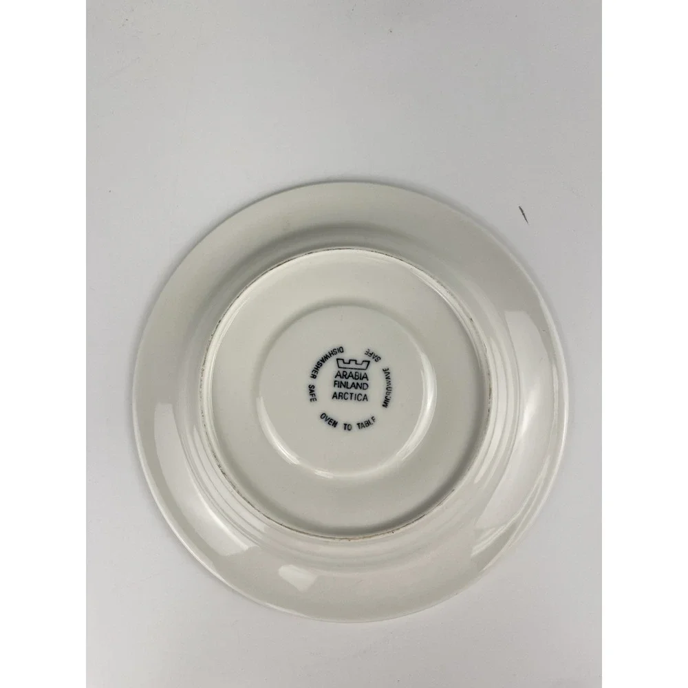 Arabia Finland Arctica Saucer 6